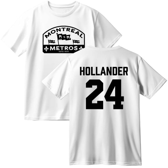 Heated Rivalry Hollander 24 Merch Cotton T-Shirt Women Men Crewneck Short Sleeve Tee