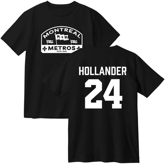 Heated Rivalry Hollander 24 Merch Cotton T-Shirt Women Men Crewneck Short Sleeve Tee
