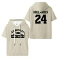 thumbnail image 1 of Heated Rivalry Hollander 24 Merch Hooded T-Shirts Casual Women Men Short Sleeve Tee Clothes, 1 of 2