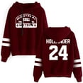 thumbnail image 1 of Heated Rivalry Hollander 24 Merch Hoodie Pocketless Parallel Bars Sleeve Unisex Casual Sweatshirts, 1 of 2