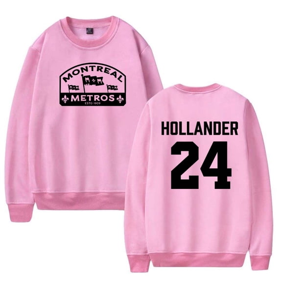 Heated Rivalry Hollander 24 Merch Sweatshirt Women Men Casual Crewneck Long Sleeve Pullover Clothes
