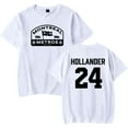 thumbnail image 1 of Heated Rivalry Hollander 24 Merch T-Shirt Women Men Casual Crewneck Short Sleeve Tee, 1 of 2