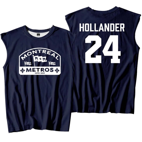 Heated Rivalry Hollander 24 Merch Tank Tops Sleeveless T-Shirt port Vest Women Men Casual Outdoor Sportwear