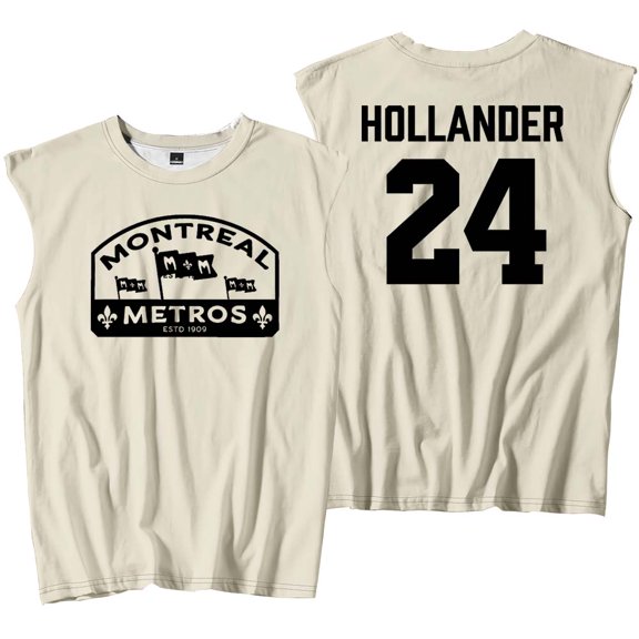 Heated Rivalry Hollander 24 Merch Tank Tops Sleeveless T-Shirt port Vest Women Men Casual Outdoor Sportwear