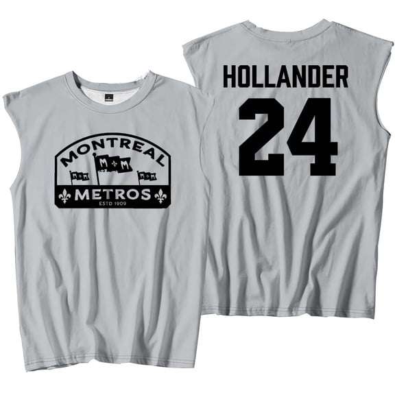 Heated Rivalry Hollander 24 Merch Tank Tops Sleeveless T-Shirt port Vest Women Men Casual Outdoor Sportwear