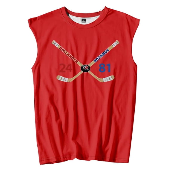 Heated Rivalry Hollander Rozanov Hockey Tank Tops Sleeveless T-Shirt port Vest Women Men Casual Outdoor Sportwear