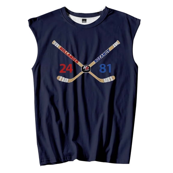 Heated Rivalry Hollander Rozanov Hockey Tank Tops Sleeveless T-Shirt port Vest Women Men Casual Outdoor Sportwear