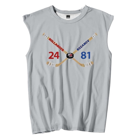 Heated Rivalry Hollander Rozanov Hockey Tank Tops Sleeveless T-Shirt port Vest Women Men Casual Outdoor Sportwear