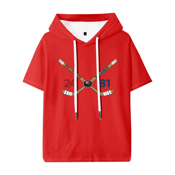 Heated Rivalry Hollander Rozanov Hooded T-shirt Men Women Short Sleeve Tee Casual Trendy Tops