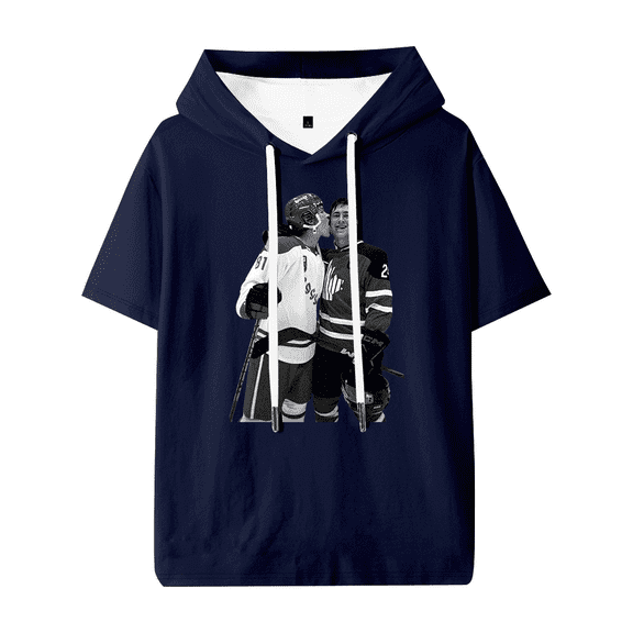 Heated Rivalry Hollanov Hooded T-shirt Hollander Rozanov Men Women Short Sleeve Tee Casual Trendy Tops