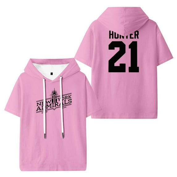 Heated Rivalry Hunter 21 Merch Hooded T-Shirts Casual Women Men Short ...