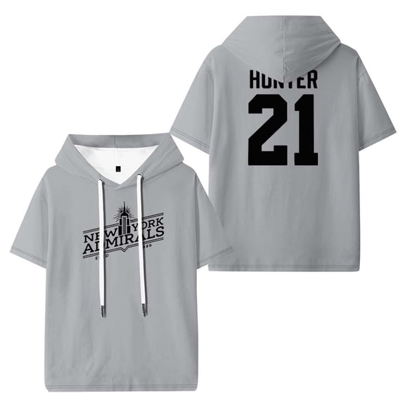 Heated Rivalry Hunter 21 Merch Hooded T-Shirts Casual Women Men Short Sleeve Tee Clothes