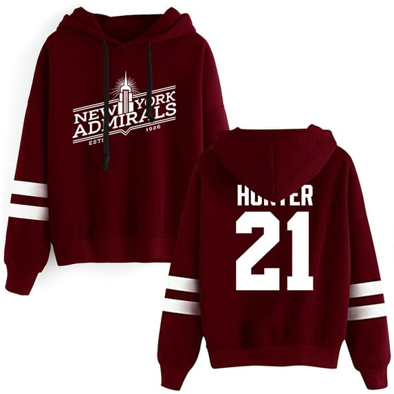 Heated Rivalry Hunter 21 Merch Hoodie Pocketless Parallel Bars Sleeve ...