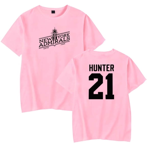 Heated Rivalry Hunter 21 Merch T-Shirt Women Men Casual Crewneck Short Sleeve Tee