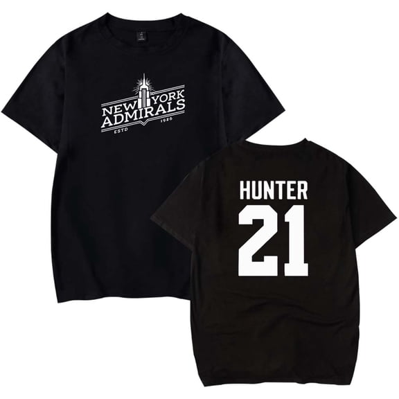 Heated Rivalry Hunter 21 Merch T-Shirt Women Men Casual Crewneck Short Sleeve Tee