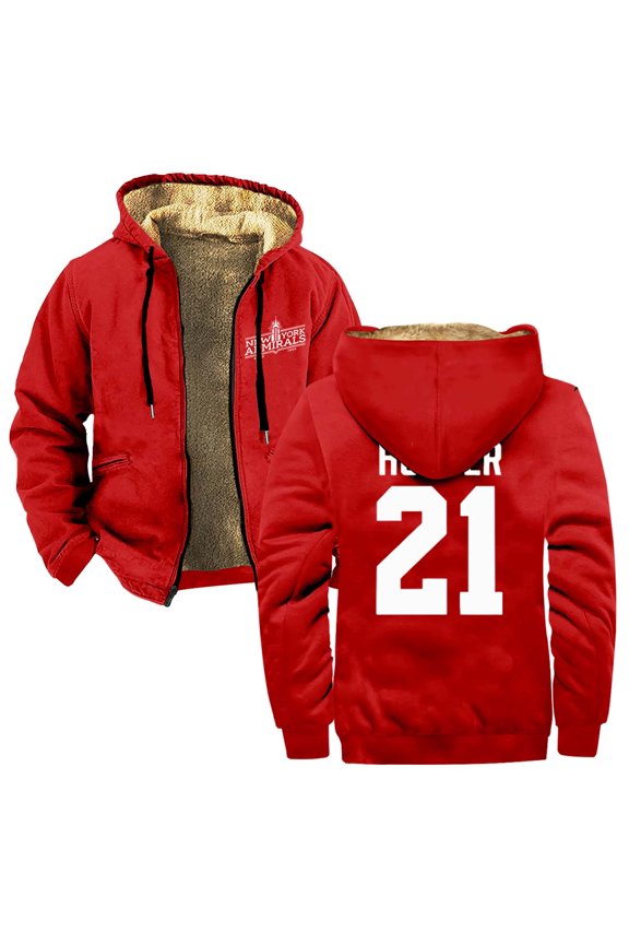 Heated Rivalry Hunter 21 Merch Zipper Hoodies Women Men Jacket Parkas Long Sleeve Streetwear Coat