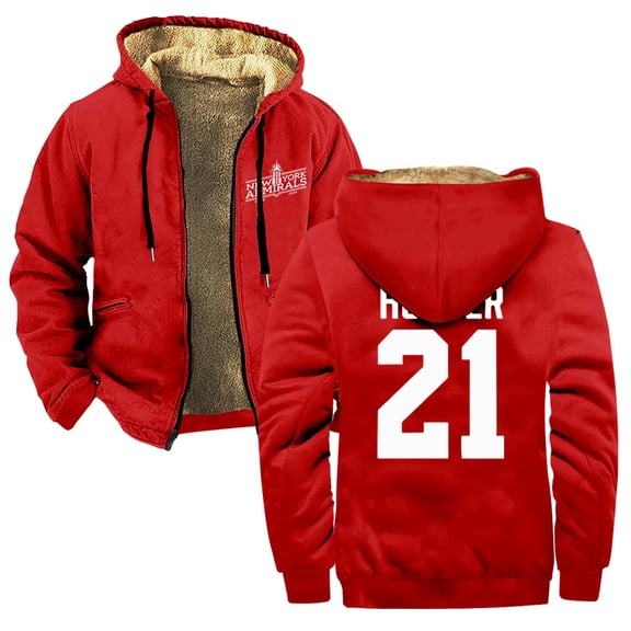 Heated Rivalry Hunter 21 Merch Zipper Hoodies Women Men Jacket Parkas Long Sleeve Streetwear Coat