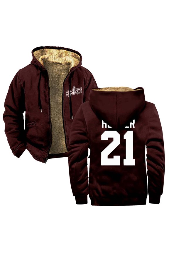 Heated Rivalry Hunter 21 Merch Zipper Hoodies Women Men Jacket Parkas Long Sleeve Streetwear Coat