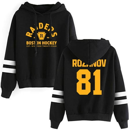 Heated Rivalry Ilya Rozanov 81 Boston Raiders Pullover Hoodie Long Sleeve Pocketless Sweatshirt Unisex Fashion Clothes
