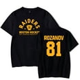 thumbnail image 1 of Heated Rivalry Ilya Rozanov 81 Boston Raiders T-shirt Unisex Crewneck Short Sleeve Casual Fashion Tee, 1 of 2