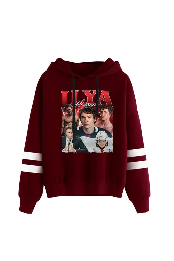 Heated Rivalry Ilya Rozanov Pullover Hoodie Women Men Long Sleeve Pocketless Casual Trendy Sweatshirt