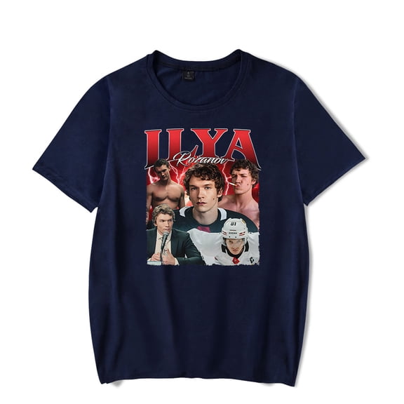 Heated Rivalry Ilya Rozanov T-shirt Crewneck Short Sleeve Tee Women Men Casual Fashion Tops