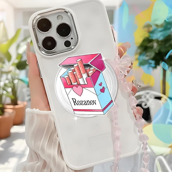 Heated Rivalry Inspired Magnetic Phone Grip, Rozanov Cigarette Box Pop Grip, Hockey Romance say, Fandom Gift, Cute Aesthetic Phone Holder