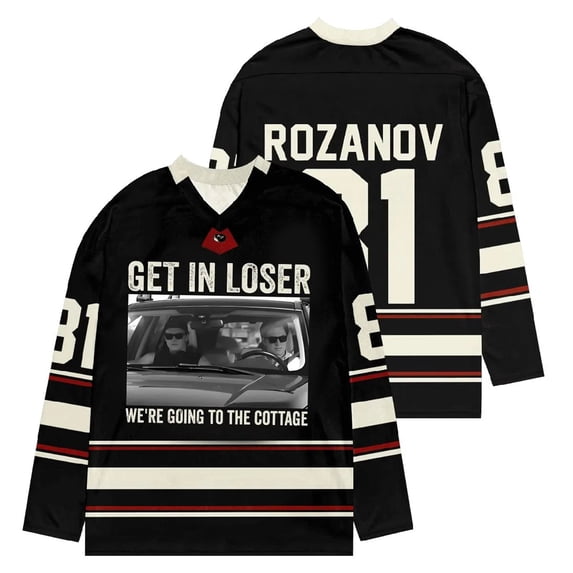 Heated Rivalry Rozanov 81 Merch Sweatshirt Dames Trui Lange Mouw