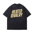 thumbnail image 1 of Heated Rivalry Logo Merch T-Shirt Cotton Wash Tee Women Men Short Sleeve Casual Crewneck Tee, 1 of 2