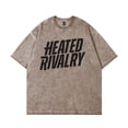 thumbnail image 1 of Heated Rivalry Logo Merch T-Shirt Cotton Wash Tee Women Men Short Sleeve Casual Crewneck Tee, 1 of 2