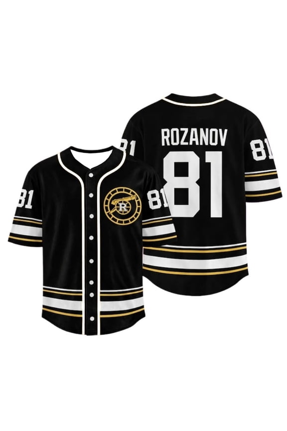 Heated Rivalry Merch Baseball Jersey Short Sleeve Button-up Shirts Women Men Streetwear Tops