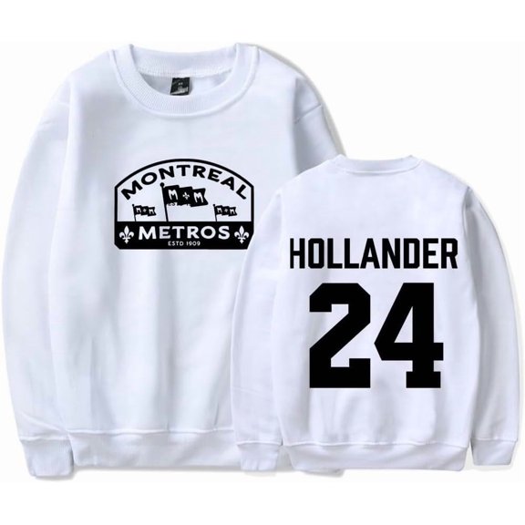 Heated Rivalry Merch Hollander 24 Print Sweatshirt – Unisex O-Neck Long Sleeve Pullover, Casual Streetwear Top TV Series Fans