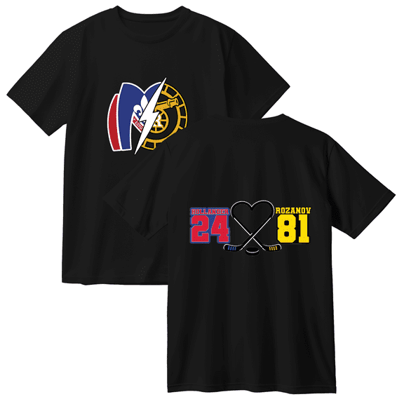 Heated Rivalry Merch Hollander 24 Rozanov 81 CP Print Cotton T-Shirt – Unisex Short Sleeve Tee, Casual Streetwear Top TV Series Fans