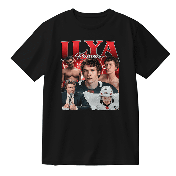 Heated Rivalry Merch Ilya Rozanov Cotton Tee Women Men Short Sleeve Round Neck Casual Streetwear T-shirt