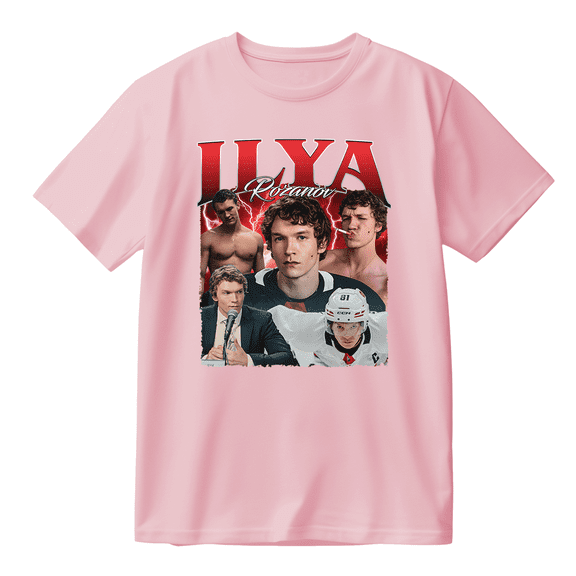 Heated Rivalry Merch Ilya Rozanov Cotton Tee Women Men Short Sleeve Round Neck Casual Streetwear T-shirt