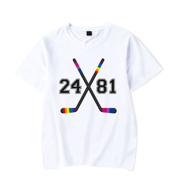 Heated Rivalry Merch Pride Hockey Character T-Shirt Short Sleeve Graphic Unisex Clothing For Summer