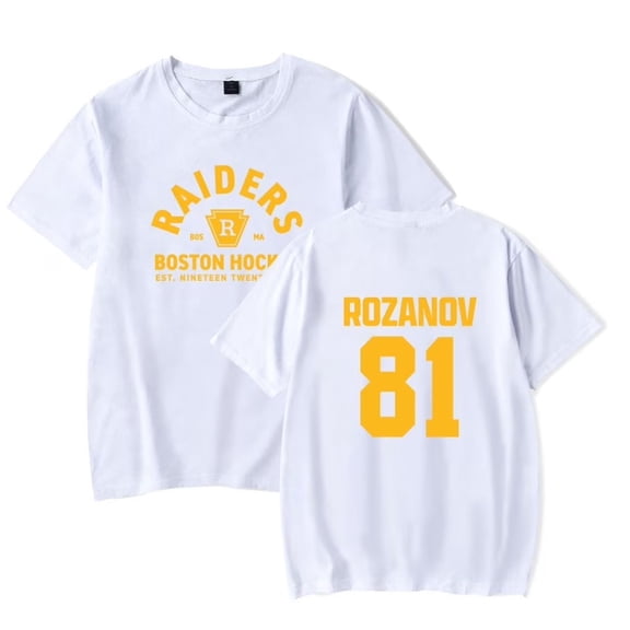 Heated Rivalry Merch Rozanov 81 Print T-Shirt – Unisex O-Neck Short Sleeve Fashion Tee, Casual Streetwear Top for TV Series Fans