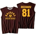 thumbnail image 1 of Heated Rivalry Merch Rozanov 81 Print Tank Top – Unisex O-Neck Sleeveless T-Shirt Casual Streetwear Sports Vest for TV Series Fans, 1 of 9