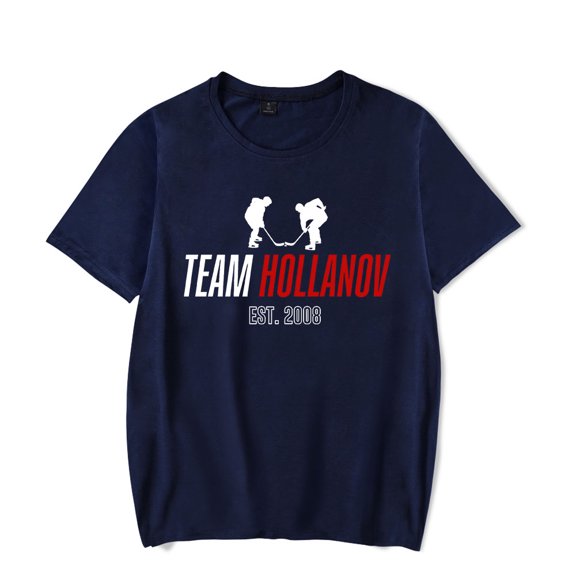 Heated Rivalry Merch Team Hollanov T-Shirt Short Sleeve Graphic Unisex Fashion Clothing For Summer