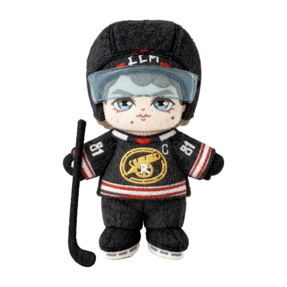 Heated Rivalry Plushies, 10"Heated Rivalry Plush Toys, Heated Rivalry Weighted Stuffed Animals, Heated Rivalry Doll, Heated Rivalry Merch, Heated Rivalry Plush Gift for Heated Rivalry Fans, White