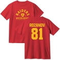 thumbnail image 1 of Heated Rivalry Rozanov 81 Merch Cotton T-Shirt Women Men Crewneck Short Sleeve Tee, 1 of 2