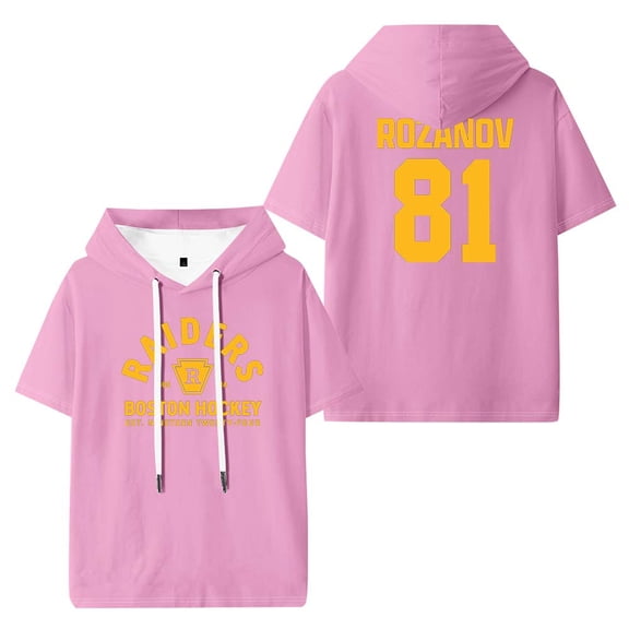 Heated Rivalry Rozanov 81 Merch Hooded T-Shirts Casual Women Men Short Sleeve Tee Clothes