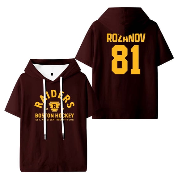 Heated Rivalry Rozanov 81 Merch Hooded T-Shirts Casual Women Men Short Sleeve Tee Clothes