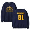 thumbnail image 1 of Heated Rivalry Rozanov 81 Merch Sweatshirt Women Men Casual Crewneck Long Sleeve Pullover Clothes, 1 of 2