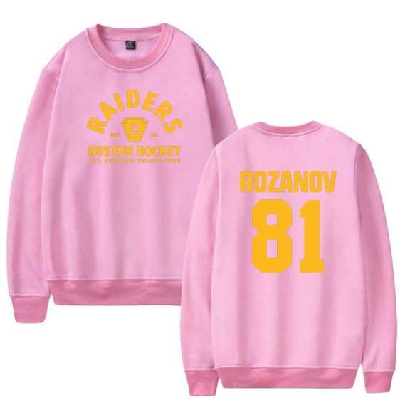 Heated Rivalry Rozanov 81 Merch Sweatshirt Women Men Casual Crewneck Long Sleeve Pullover Clothes