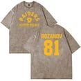 thumbnail image 1 of Heated Rivalry Rozanov 81 Merch T-Shirt Cotton Wash Tee Women Men Short Sleeve Casual Crewneck Tee, 1 of 2