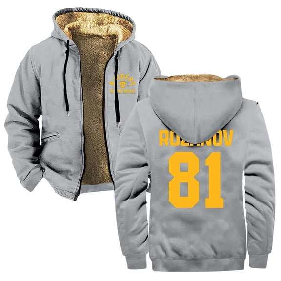 Heated Rivalry Rozanov 81 Merch Zipper Hoodies Women Men Jacket Parkas Long Sleeve Streetwear Coat