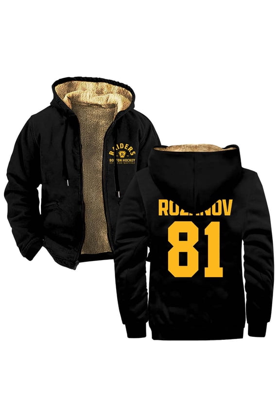 Heated Rivalry Rozanov 81 Merch Zipper Hoodies Women Men Jacket Parkas Long Sleeve Streetwear Coat