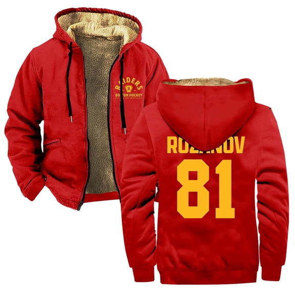 Heated Rivalry Rozanov 81 Merch Zipper Hoodies Women Men Jacket Parkas Long Sleeve Streetwear Coat