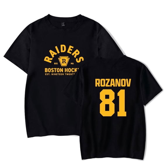 Heated Rivalry Rozanov 81 T-Shirt Men's and Women's Fashion Casual Top Crew Neck Short Sleeve T-Shirt